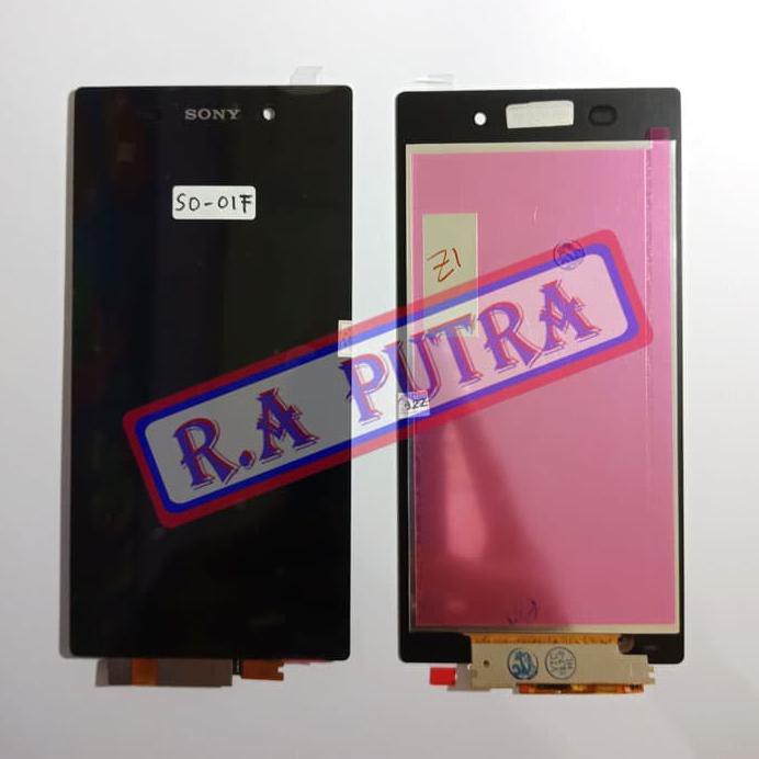 Lcd Sony Xperia Z1 Docomo So01F Fullset Lcd Touchscreen Layar Sentuh F2B4