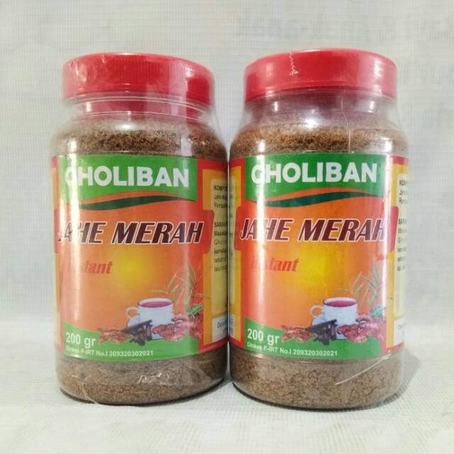 

Jahe Merah Instan Gholiban