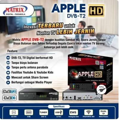 RECEIVER DVBT2 TV BOX ANTENA TV DIGITAL MATRIX APPLE HD SET TOP BOX