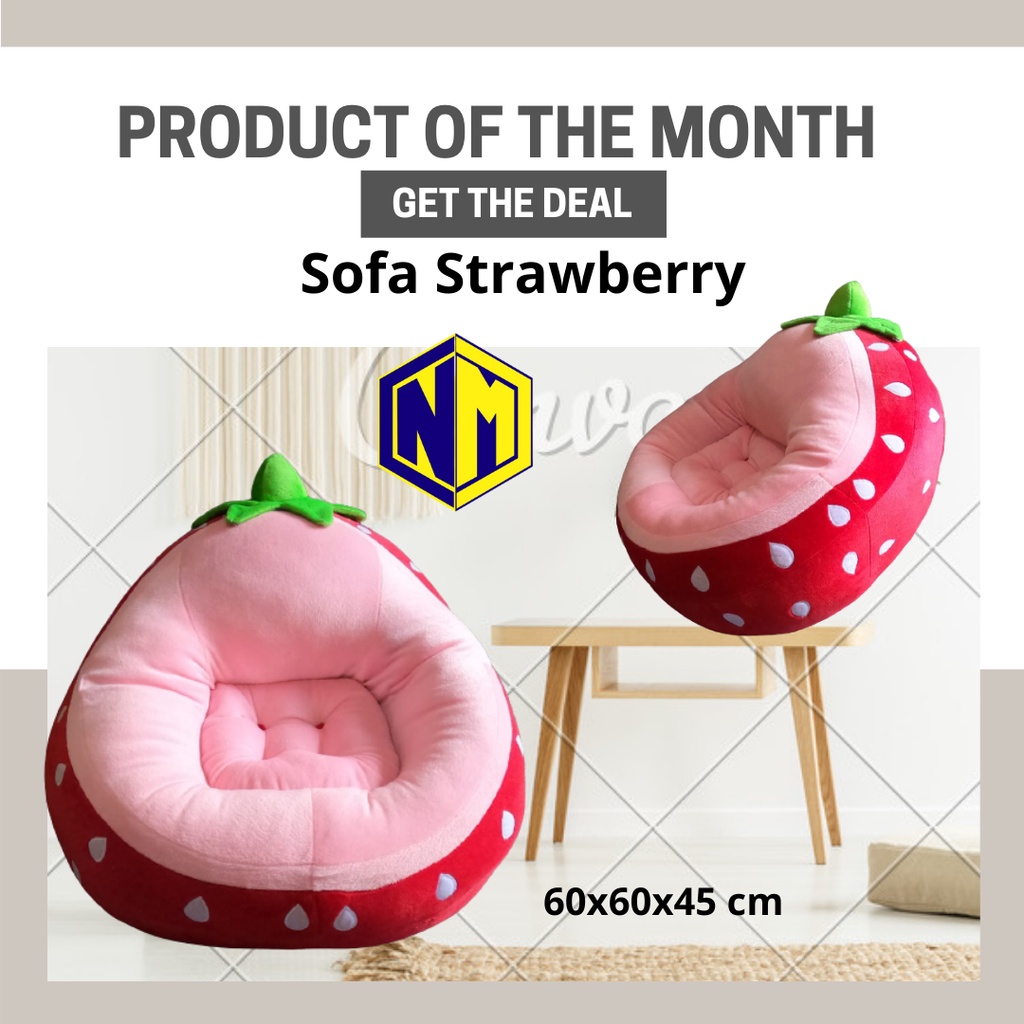 Sofa Buah Anak Sofa karakter Buah Lucu