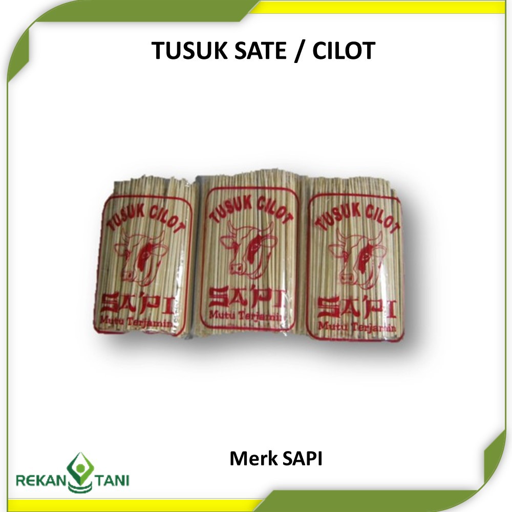 

Tusuk Sate atau Cilot Kualitas Terjamin merk SAPI