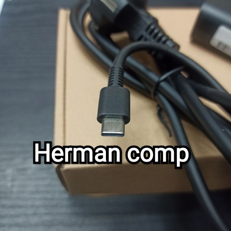 Original Adaptor Laptop Hp 20V 3.25A Type C USB C 65W