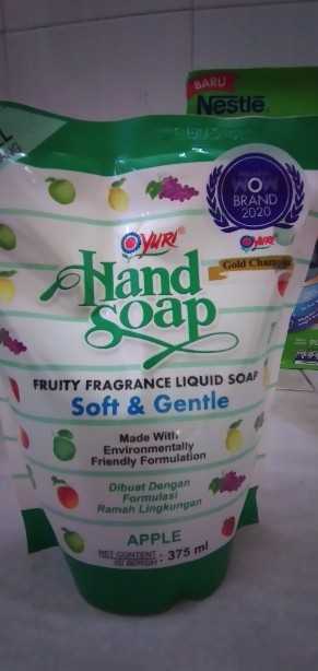 Yuri Hand Soap/ Foaming Pouch Refill 375 Ml