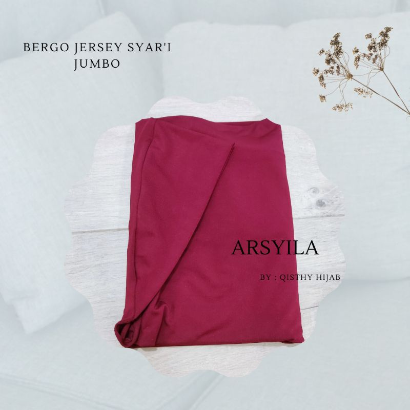 Jilbab instant malaysia jumbo/Arsyila bergo syar''i jumbo