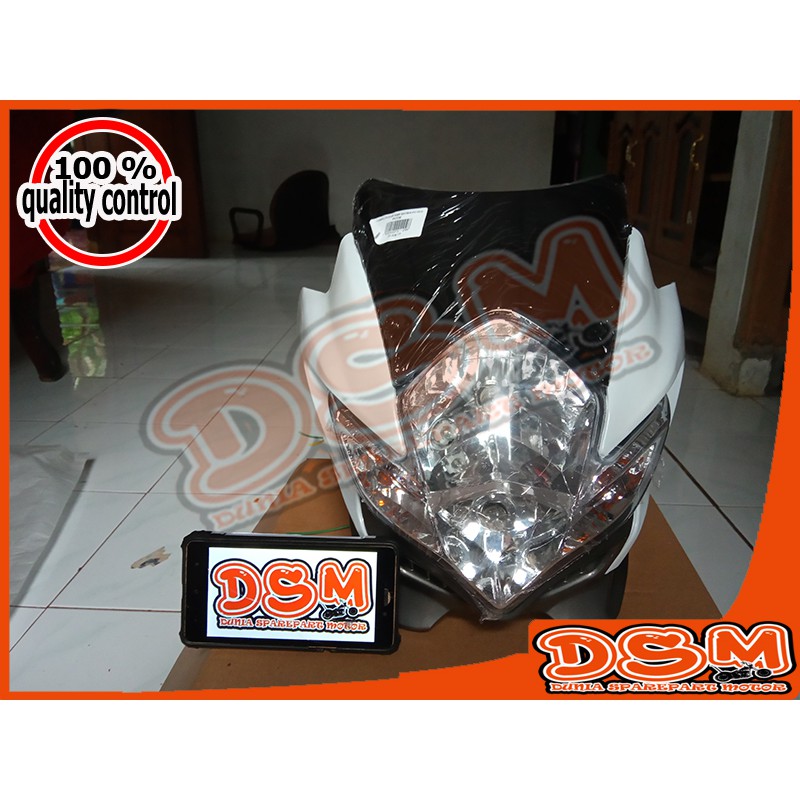 BATOK SATRIA FU BARONG 2012 WARNA PUTIH
