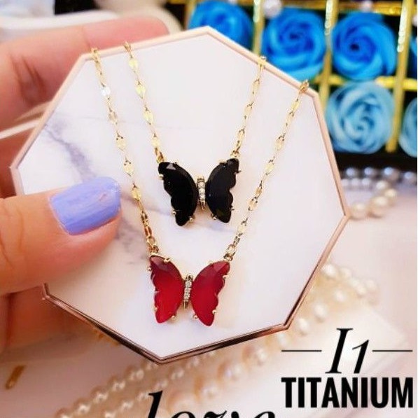 Titanium kalung wanita dewasa 3827