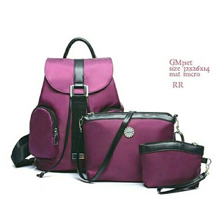 Tas Wanita Sekolah anak remaja kuliah GM 3in1 jochebed GM Tas Wanita Sekolah anak remaja kuliah GM 3in1 jochebed GM