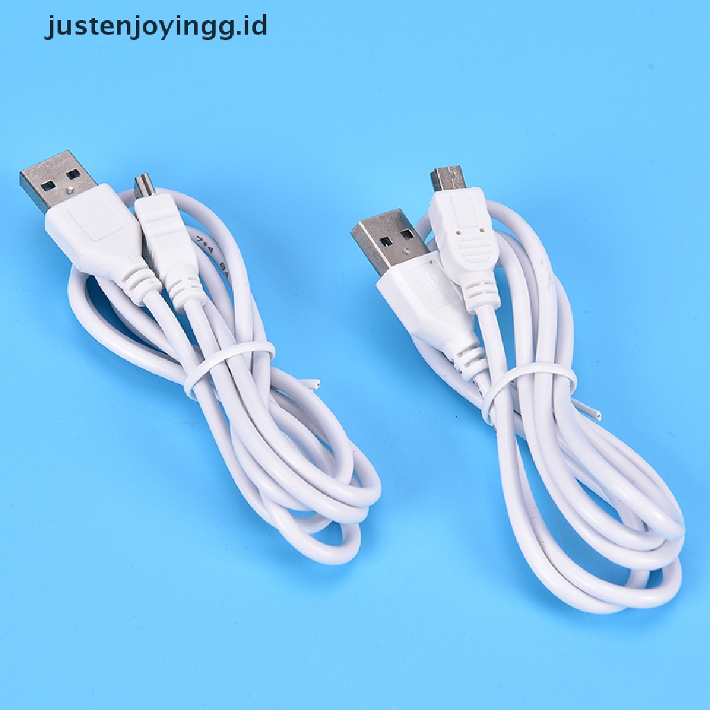 Justenjoyingg.id / 1m Kabel Data / Charger USB MINI Tipe A Ke 5 Pin B Untuk Handphone