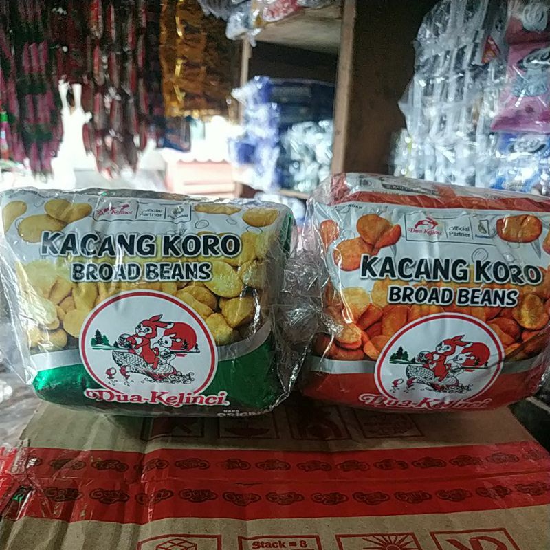 

kacang koro dua kelinci 10x18 grm