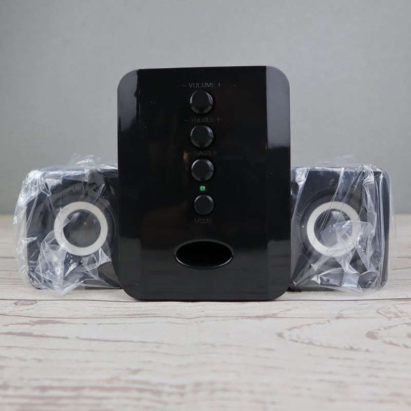 Speaker stereo 2.1 with subwoofer &amp; usb power