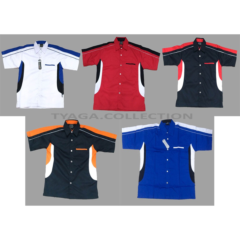 SERAGAM KOMBINASI, KEMEJA SERAGAM, BAJU KERJA, SERAGAM DRILL, BAJU PDH