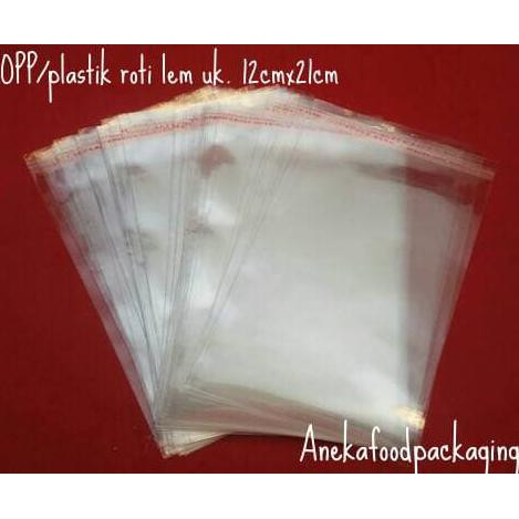 

R646T75R-Sale- Opp/Plastik Roti Lem Uk. 12Cmx21Cm