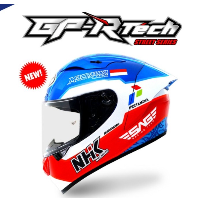 Helm Fullface GP-R TECH - NHK x Mandalika