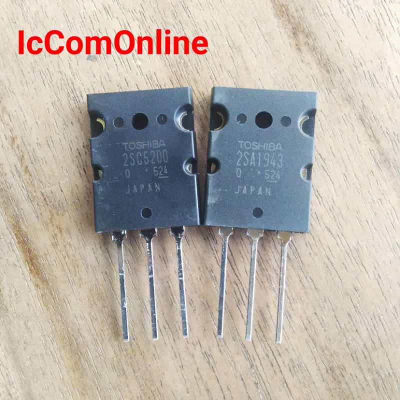 Toshiba 2SA1943/2SC5200 seri 524