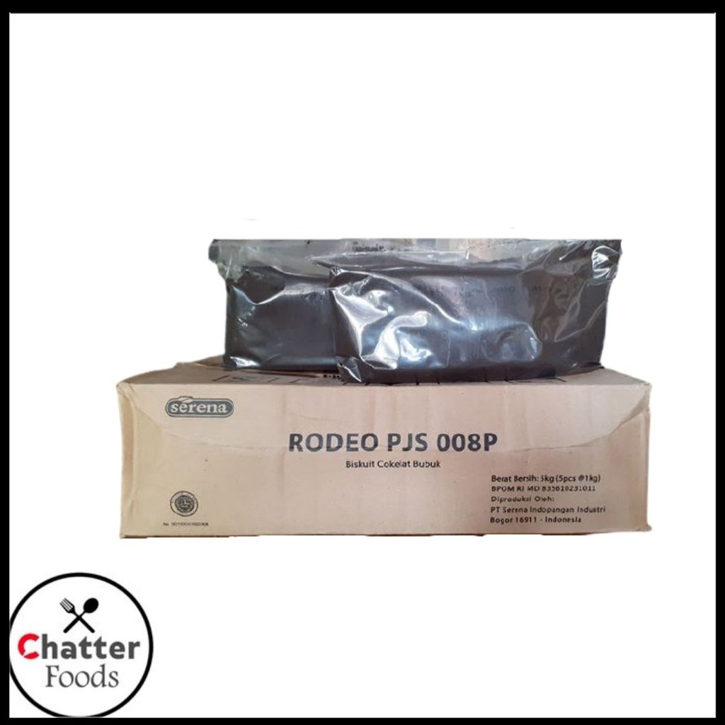 

Bubuk Coklat / Tepung Coklat Utuh Rodeo Serena Crumb 1kg