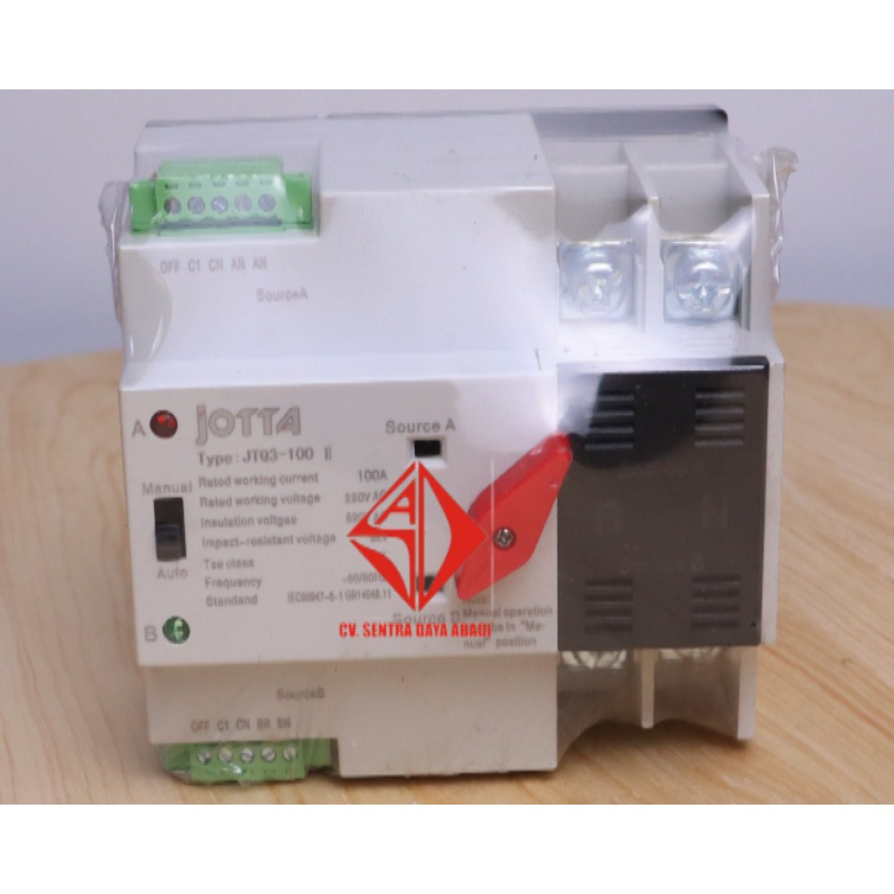 Automatic Transfer Switch 2P 100A JOTTA