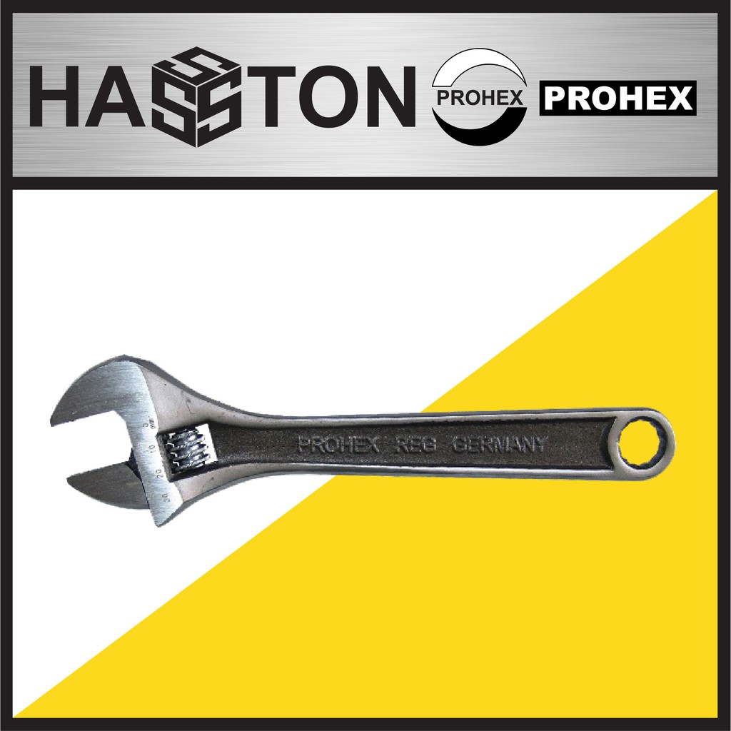 

HASSTON 12'' Kunci Baco Model Baru (1701-004)