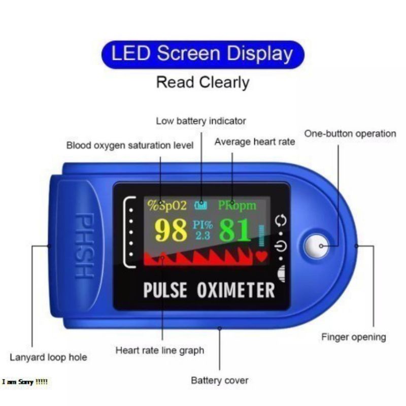 FINGERTIP PULSE OXIMETER LK 88, LK87