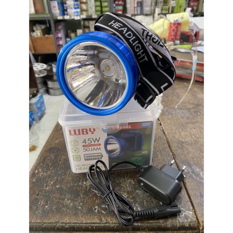 Luby senter kepala 45 watt L- 2868 Baterai 10000 mAh