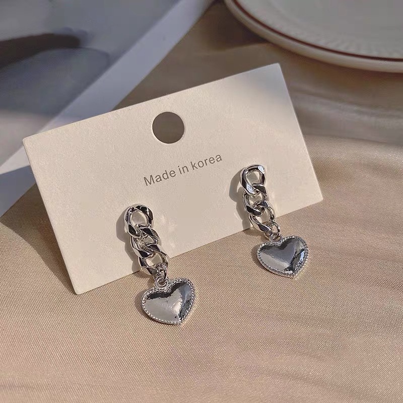 Love Chain Earrings Accessories Trend Fashion Temperament Personality