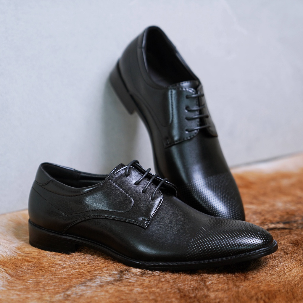 Gabino Sepatu Pria Pantofel Kerja Formal Tan - G2BA1005
