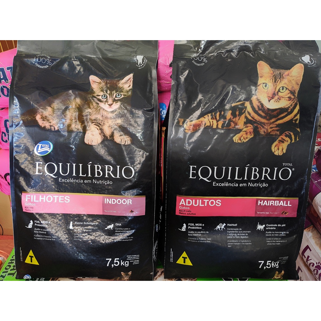 GOJEK - Equilibrio Adult /  Equilibrio Kitten 7,5 Kg 1 Sak Karung