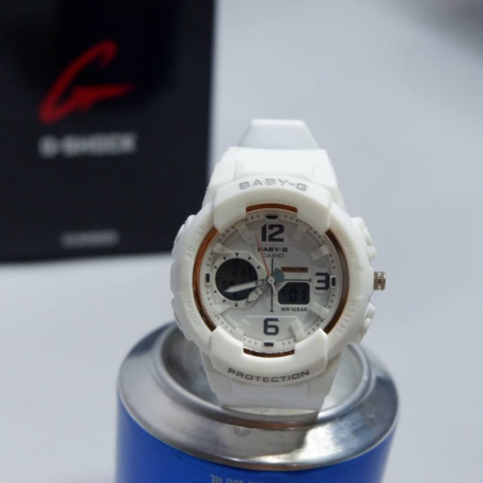 JAM TANGAN WANITA CASIO BABY-G BGA 230 WHITE