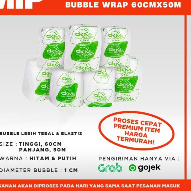 

Baru!!-458 BUBBLE WRAP MURAH ROLL 60CM X 50 METER PUTIH BUBLE WRAP - DKM - DKM Putih 60