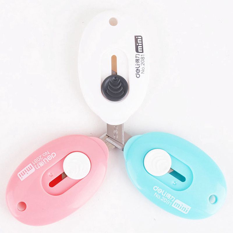 

cutter mini merk deli ukuran sk5