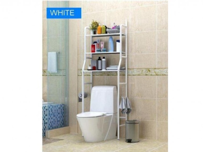 Rak Toilet Organizer WC Tissue sabun Kloset Kamar Mandi 165x50x26