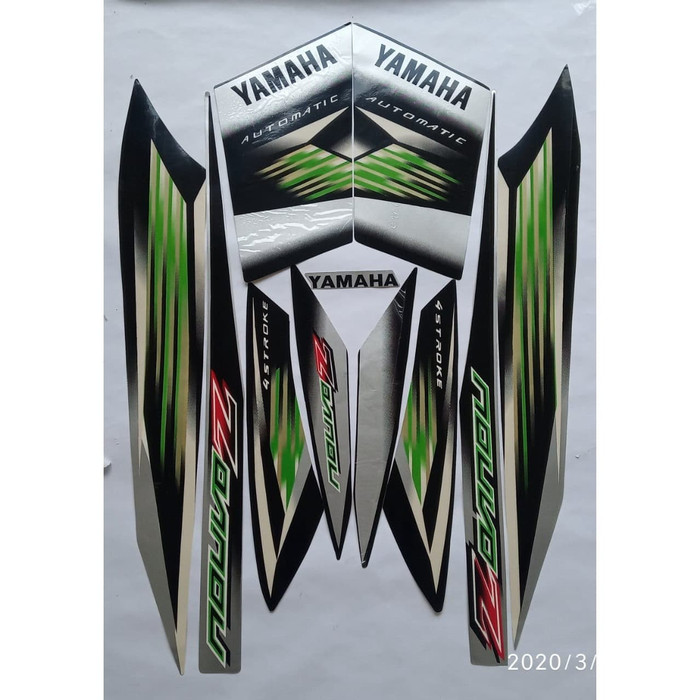 stiker striping yamaha nouvo z 20058 hijau