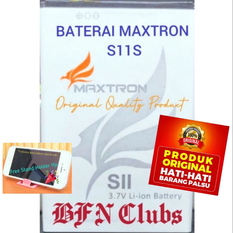 Baterai Maxtron S11s Original