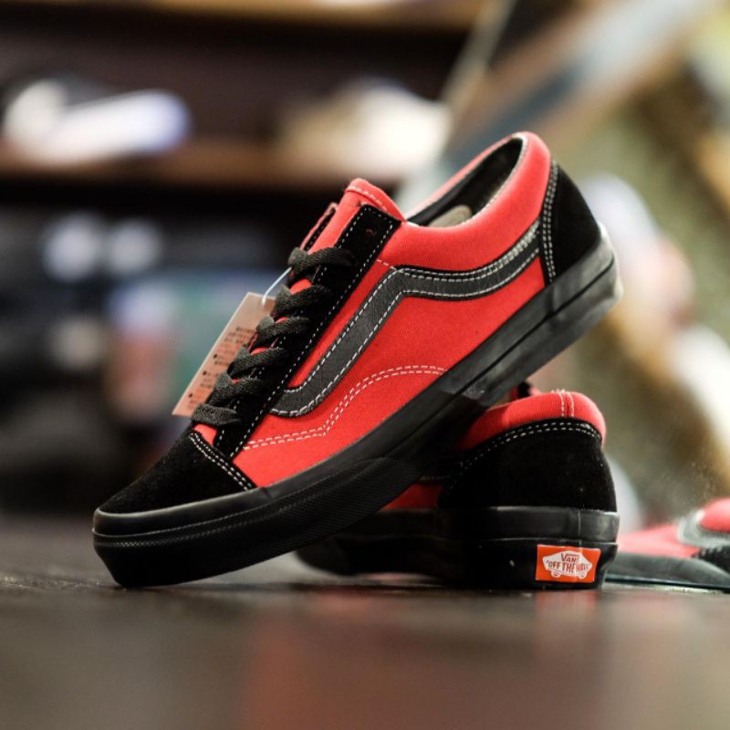 【VANS】OLD SKOOL  V36OG BILLYS Black/Red 🇯🇵