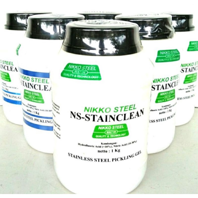 Nikko Gel / Nikko Steel NS Stainclean Cairan Pembersih Stainless Steel 1kg