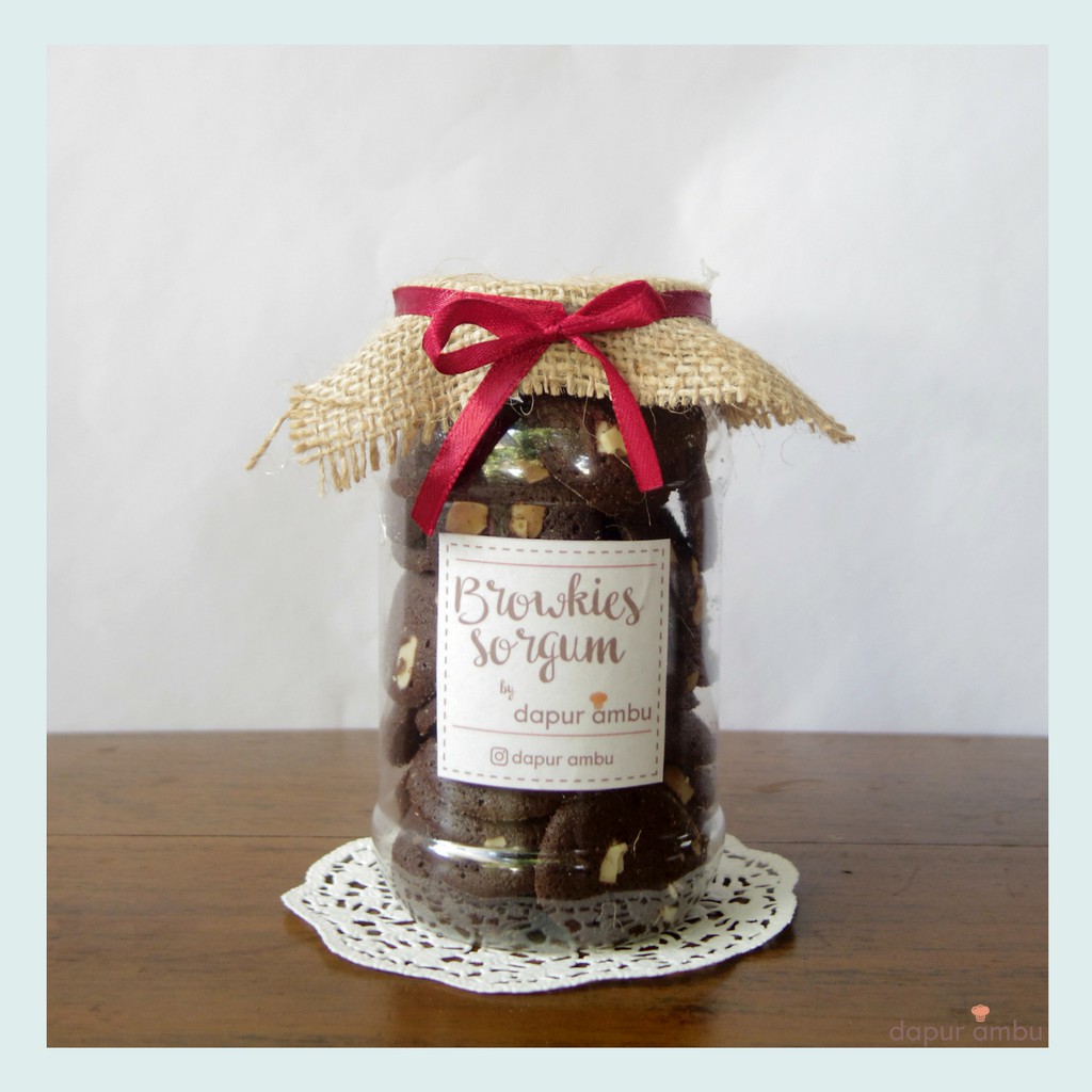 

Browkies Sorgum Original Toples Kecil