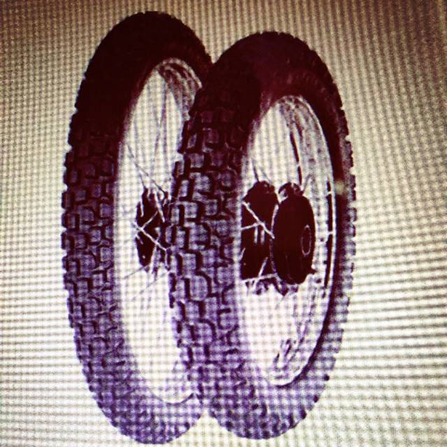 Ban paket KLX IRC gp22 dan gp21 ring 16 dan 19