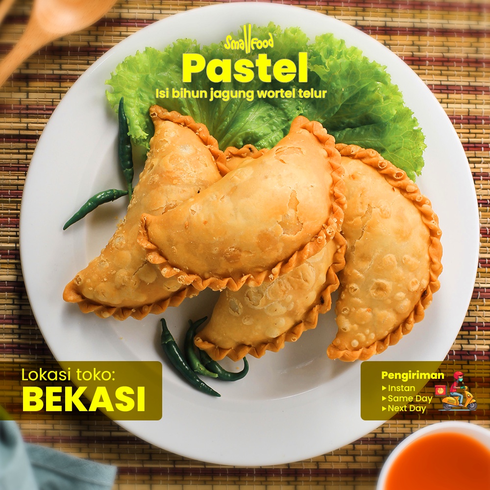 

Isi 5 - Pastel Frozen Cemilan Enak Halal - Smallfood BKS