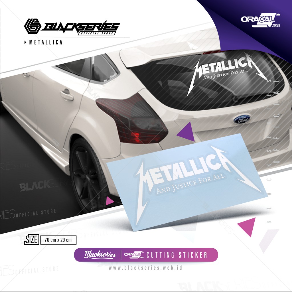 

Stiker Metallica | Cutting Sticker Metallica - And Justice For All