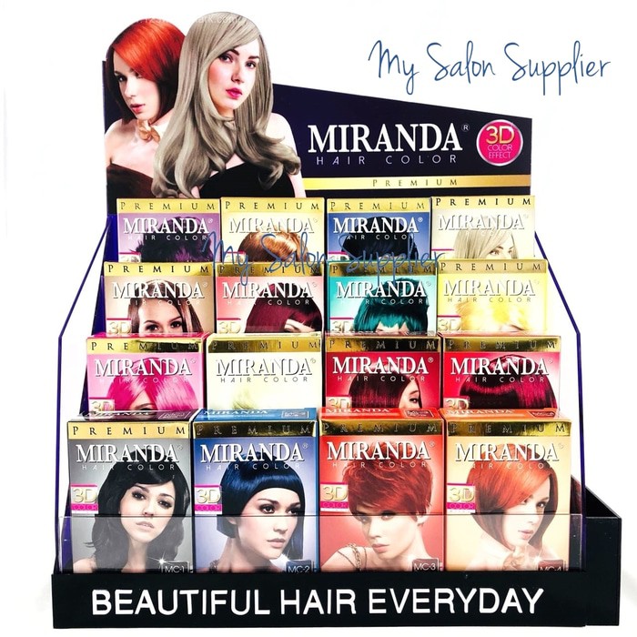 Miranda Hair Color Premium BESAR Cat Rambut  Bleaching  