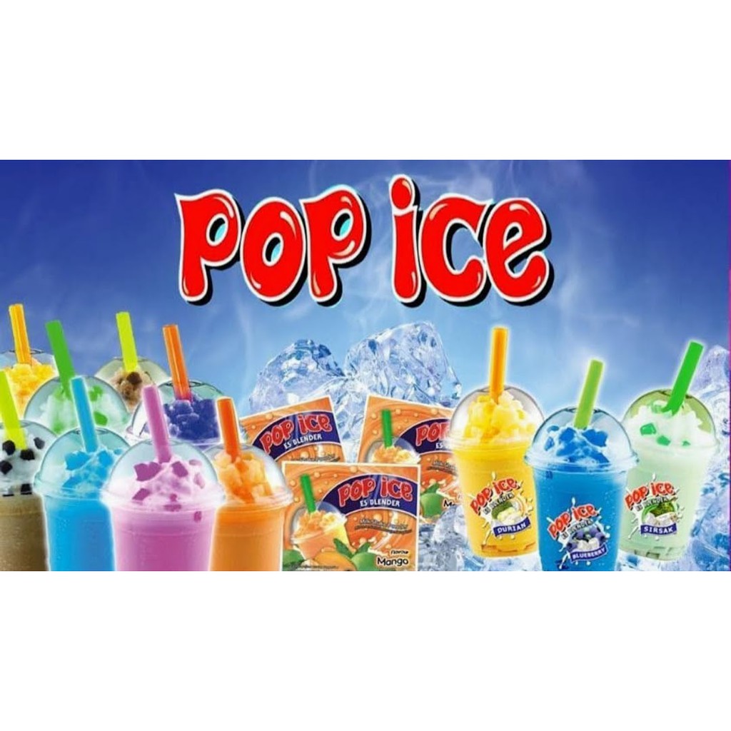 Jual Minuman Blender Aneka Rasa Pop Ice Rencengreteng Indonesiashopee Indonesia 0048