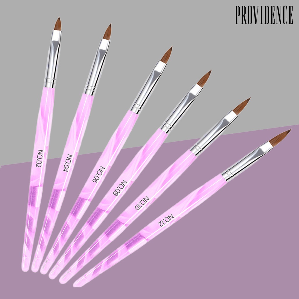 Providence 19pcs / Set Pen Dotting Gel Uv Multifungsi Ultra Tipis Gagang Ergonomis Untuk Nail Art