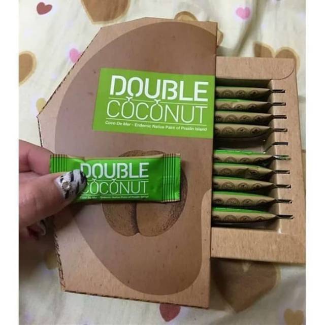 

Double coconut original isi 10 sachet