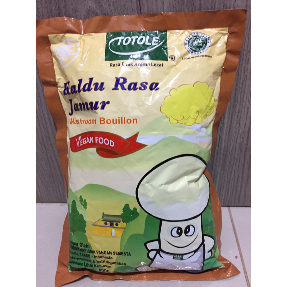 

Kaldu Rasa Jamur Totole Vegan
