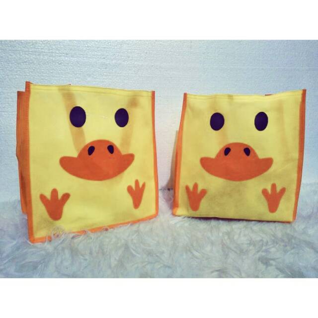 

MarMon,Tas tenteng animal goodie bag ultah anak