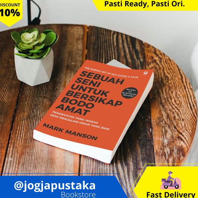 

[[COD]] Buku Sebuah Seni Untuk Bersikap Bodo Amat - Mark Manson STOK TERBATAS Kode 312