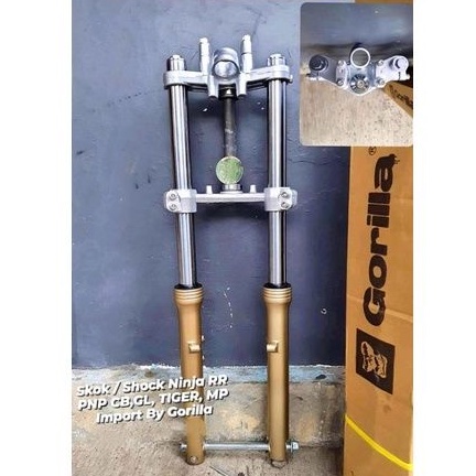 shockbreaker segitiga T atas bawah ninja 150 RR victor R new model gorilla