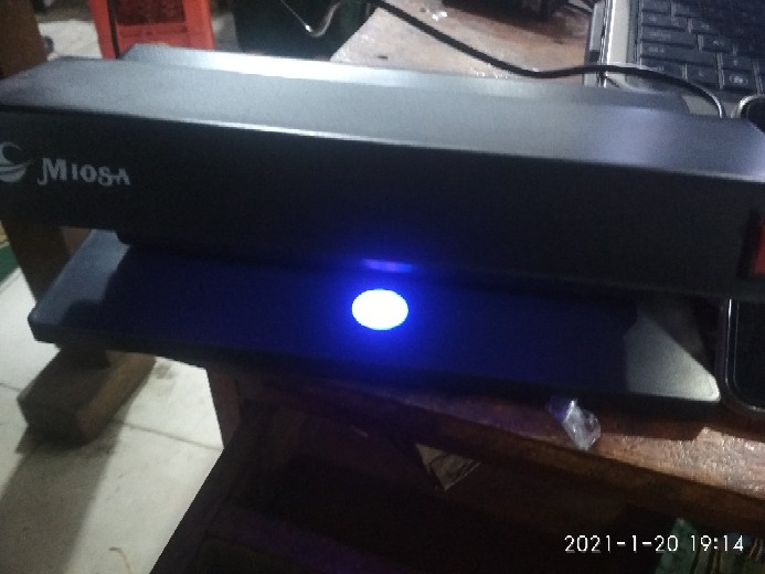 Alat Pendeteksi Deteksi Tes Uang Palsu / Money Detector 2028