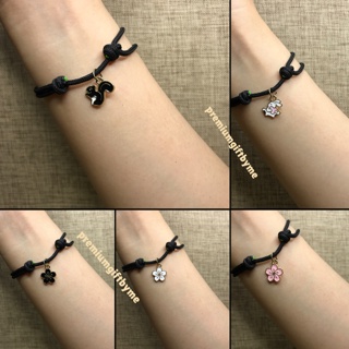 [Part6] GELANG CHARM LUCU Premium Gift Unik Kekinian Simple Couple Aestetik Murah Bagus Tangan Tali Simpel Viral Kado Serut Modis