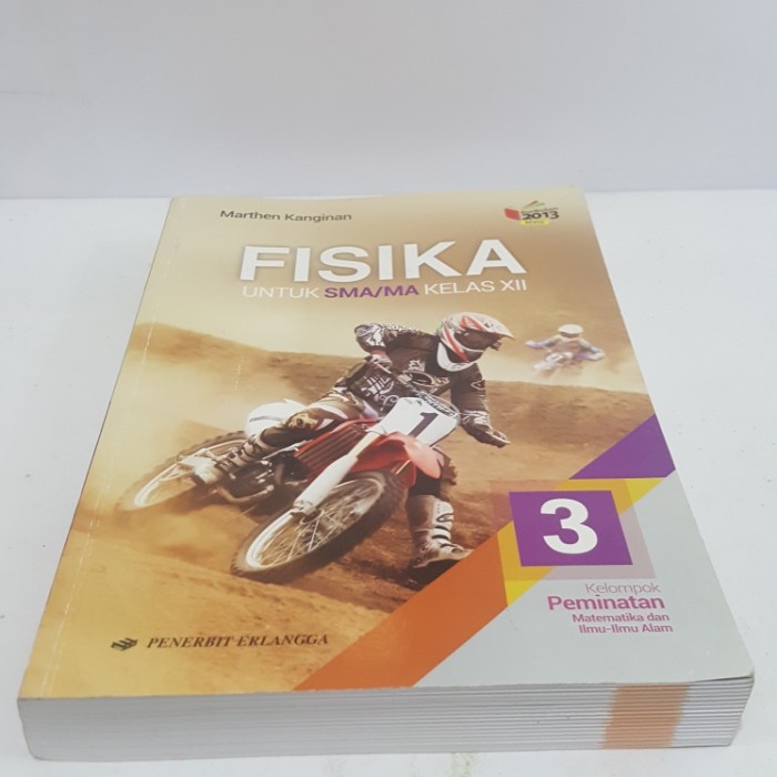 buku cetak bekas fisika erlangga kelas 11