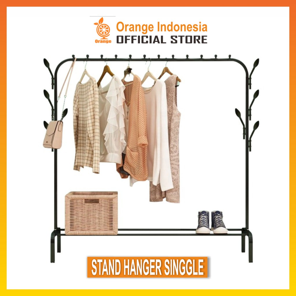 Jual Stand Hanger Single Stand hanger gawang Gantungan Baju Besi